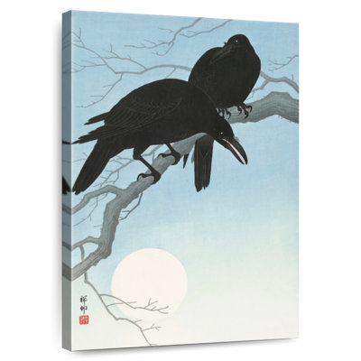 Brampt corbeaux au clair de lune