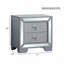Table de chevet, argent