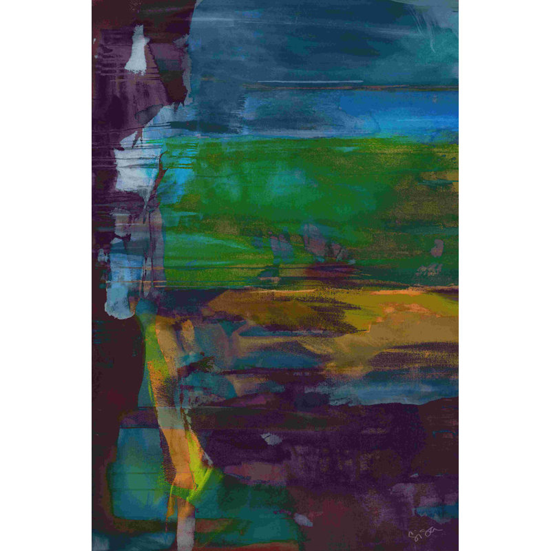 " Exuberant I " by Sisa Jasper, 18" H x 12" W  