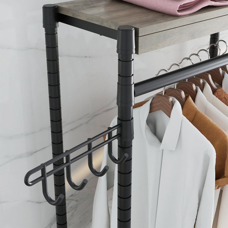 Tablette à 5 niveaux pour laveuse-sécheuse avec tablettes de buanderie réglables pour la salle de bain