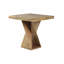Mango Dining Table with Wood Base