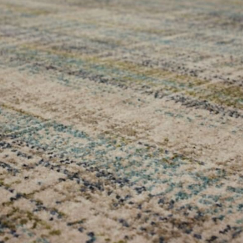 Tapis brun / gris Fowler, Rectangle 9 pi 6 po x 12 pi 11 po