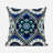 Bohemian Mandala Vector Outdoor Pillow Ikat Outdoor Reversible Throw Pillow-14402454