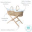 Organic Palm Moses Basket-93419547
