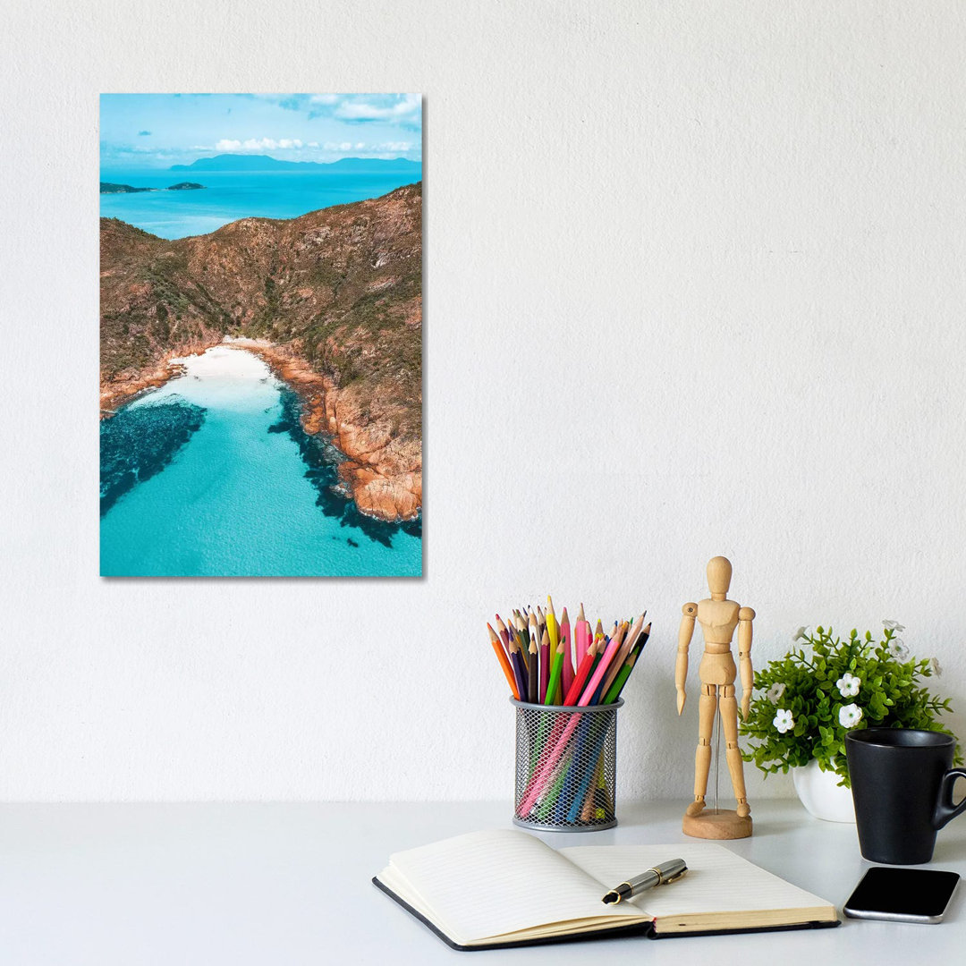 Secluded Island Bay by James Vodicka - Wrapped Canvas Gallery-Wrapped Canvas Giclée