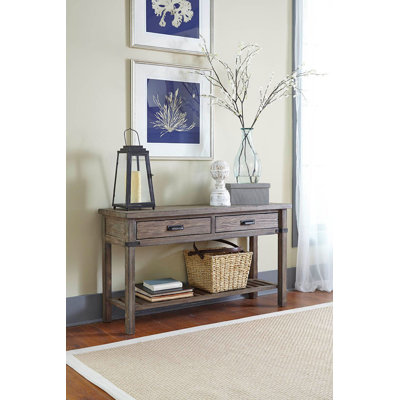 Console en bois massif 52 po Carmelin