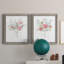 «Whimsical Wildflowers I», ensemble de 2 peintures sur toile encadrées-1927993408-1927993437