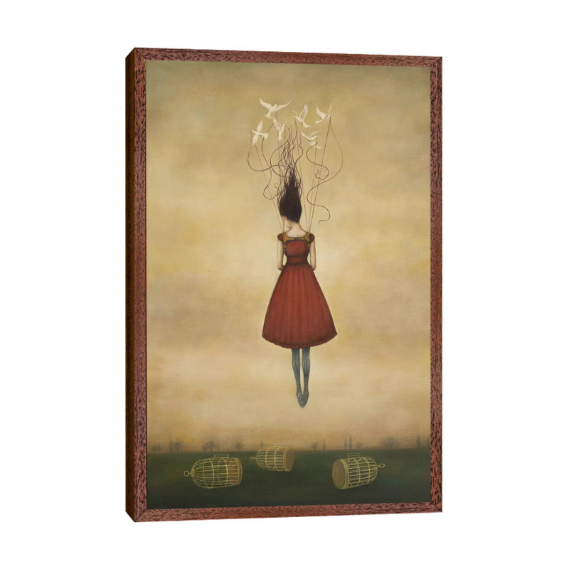 Duy Huynh - Print on Canvas, 66.04 cm H x 45.72 cm W, Brown Framed