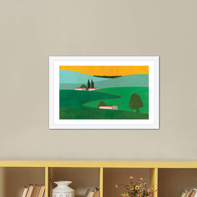 «Dafna» par Itzu Rimmer - Reproduction d'art sur papier encadrée