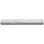 Antic Special 6" x 0.75" Glossy Ceramic Pencil Liner Tile Trim in Milk White