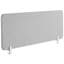 Desk Screen WALLY 120 x 40 cm Light Grey