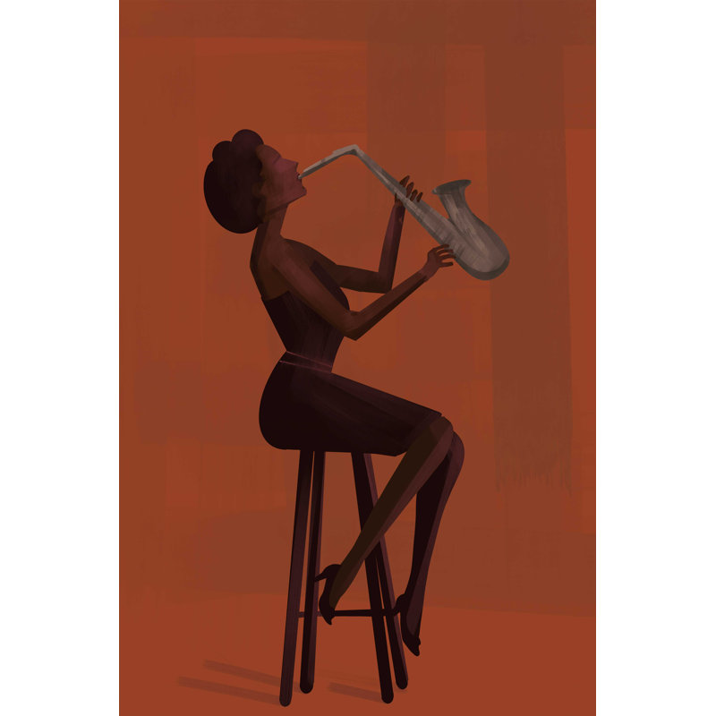 «Music & Art IV» par Arctic Frame, reproduction sur toile tendue, H 18 po x l 12 po x P 1,25 po