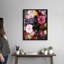 Fleur foncée - reproduction d'art-219240605-219240599