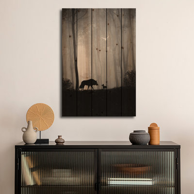 Reproduction d'art murale en bois - réunie par Dancheziel Taylor