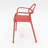 Dali Plastic Outdoor Stacking Dining Armchair-317067587