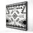 Ethnic Patterns - White Framed Canvas for Home Decor