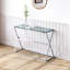 Lowman 120cm Glass Top Console Table