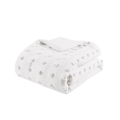 King/Cal King Clip Jacquard Comforter Set