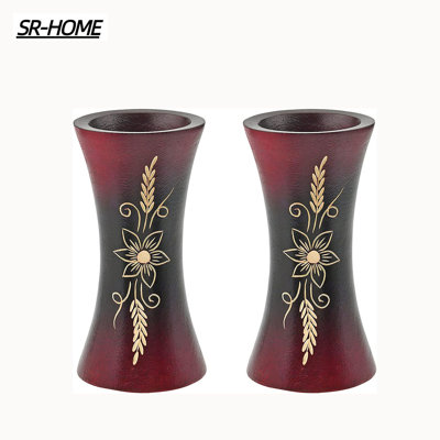 Vase de table en bois Schuler
