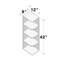 Tablettes murales de cuisine l 12 po x P 9 po x H 42 po CASAINC-125386825
