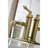 Kingston Brass American Classic Single-Handle 1-Hole Deck Mount Bathroom Faucet with Brass Pop-Up-53108472