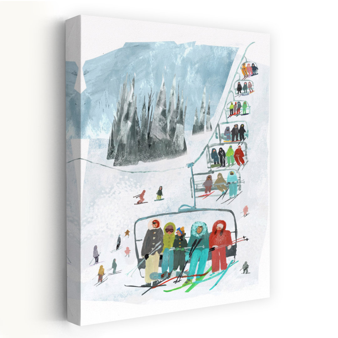 Contemporary Art Abstract Contemporary Winter Wall Art
