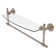 Retro Wave Bracket Shelf with Towel Bar