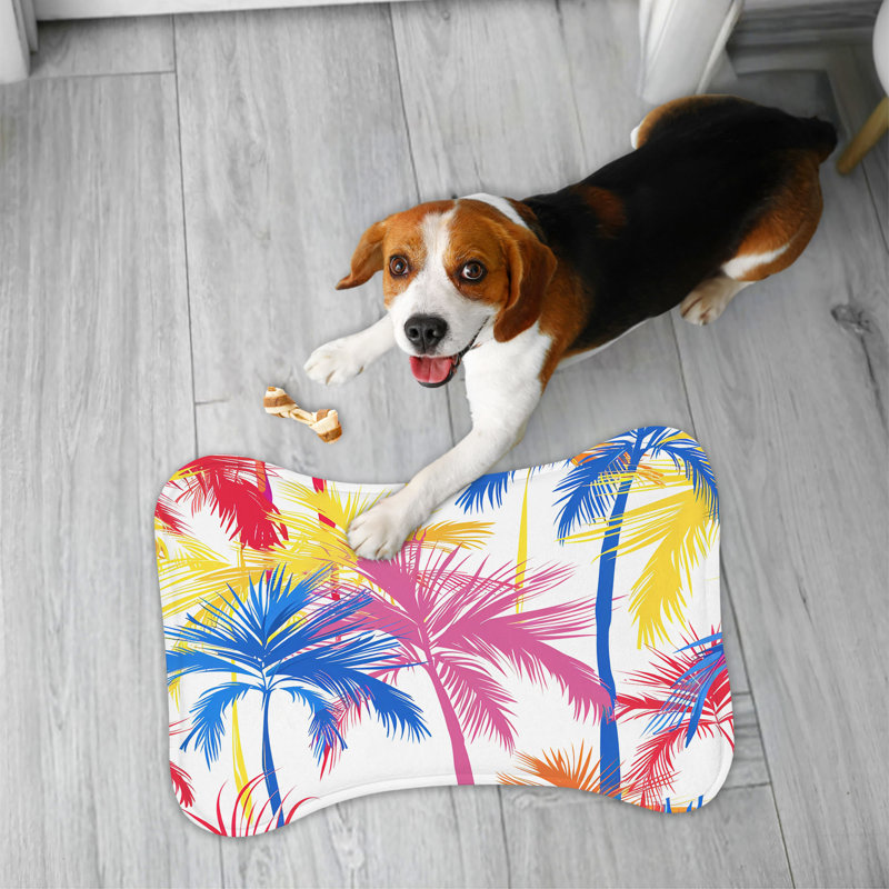 Nostalgic Jungle Prints - Tapis d'alimentation en os 1 pièce