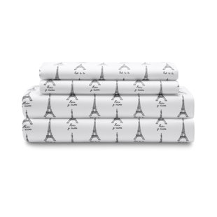 Paris Print Sheet Set