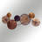 Hand-Painted Decorative Metal Wall Accessory, 31.1 x 13.8 inches | 100% Metal, Thickness: 0.03 inches | Unique Color Variations, Perfect for Home Décor & Modern Interiors, Durable and Stylish Design-1614686888