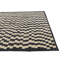 Tapis noir et blanc Ousley