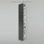 M Series Recessed Framed 1 Door Medicine Cabinet with 7 Adjustable Shelves and LED Lighting-18946587-18946597-43143606