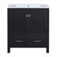 Meuble-lavabo 30 po avec lavabo simple-466538011
