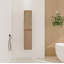 Armoire décorative, armoire latérale de salle de bain avec porte à fermeture douce