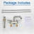 Centerset 2-Handle Bathroom Faucet with Drain Assembly-58682275