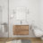 Wall Mounting Bathroom Vanity With Gel Sink