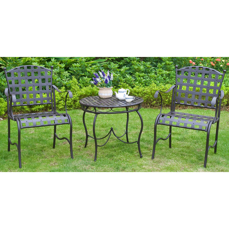 Arifa 3 Piece Bistro Set