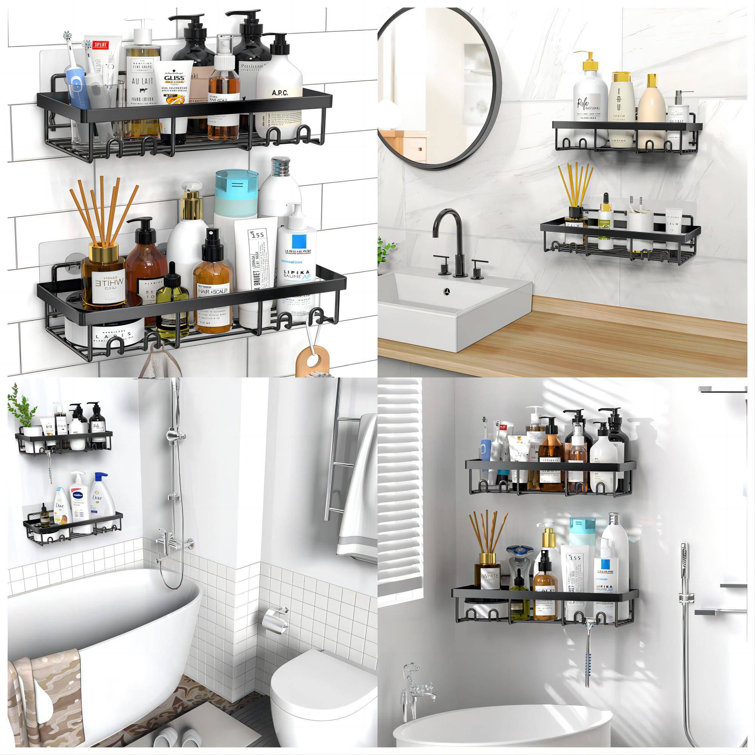 Rebrilliant Abram Adhesive Shower Shelf & Reviews