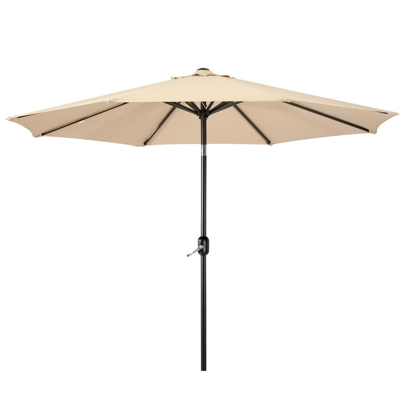 Parasol de marché 9 pi Pierpoint, Parasol beige Performance