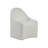 Signature Designs Carly Upholstered Back Side Chair in Light Gray