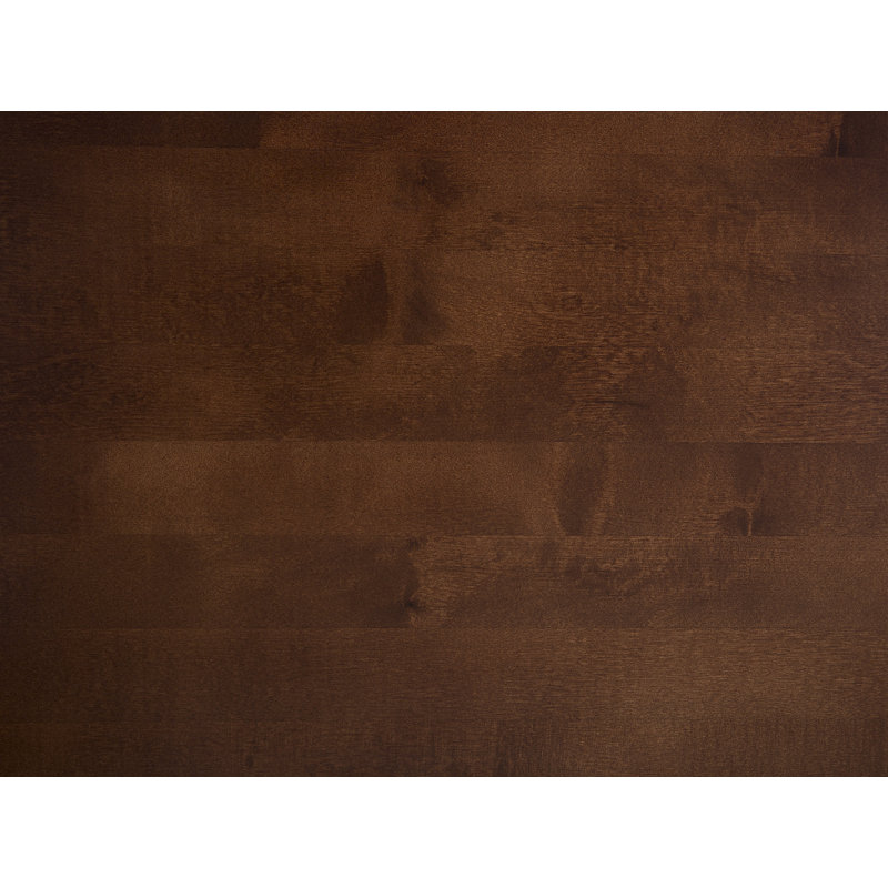 Giulia Solid Wood Bed, European Kingsize (160 x 200 cm), Walnut