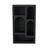 Cole And Grey Metal 5 Shelf Geometric Shelving Unit-1966425683