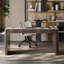 Bureau à 3 tiroirs Smoky Wood-603273345