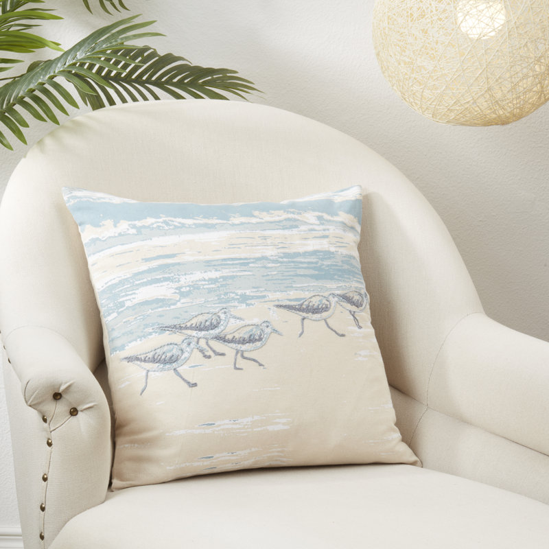 Meridian Collection Cotton Throw Pillow, Polyester