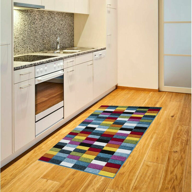 Aadish Striped Indoor / Outdoor Area Rug, Rectangle 80 x 150cm