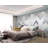 Non-Pasted Fabric Chevron Wall Mural-1824503647