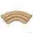 Wood Radiused Corner - Red Oak