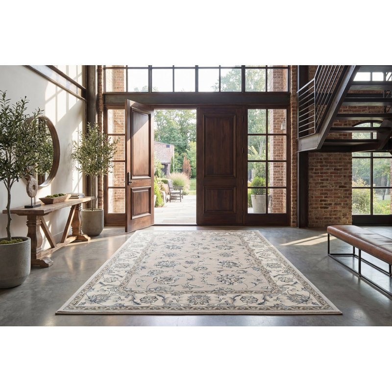Attell Oriental Indoor Rug, Rectangle 9'2" x 12'10"