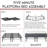 Zilwaukee 12" Medium Firm EuroTop Pocket Coil Hybrid Mattress, For the Best Sleep, With 14" Metal Platform Bed-66700300