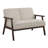 Berthiaume Upholstered 43.4'' Loveseat-703096970